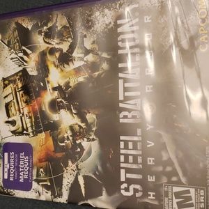 Xbox 360 steel battalion heavy armor